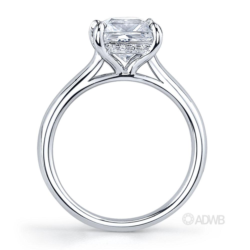 Caroline princess cut diamond ring