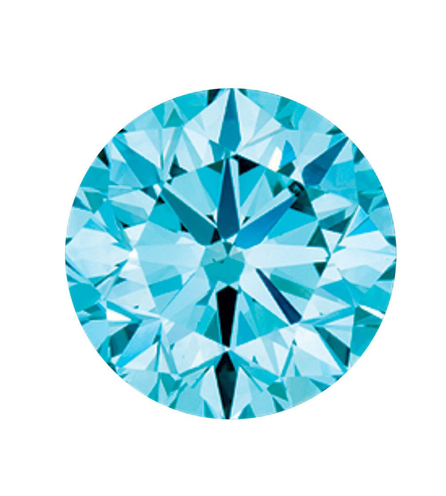 Australian Diamond Broker - Aqua blue coloured diamond