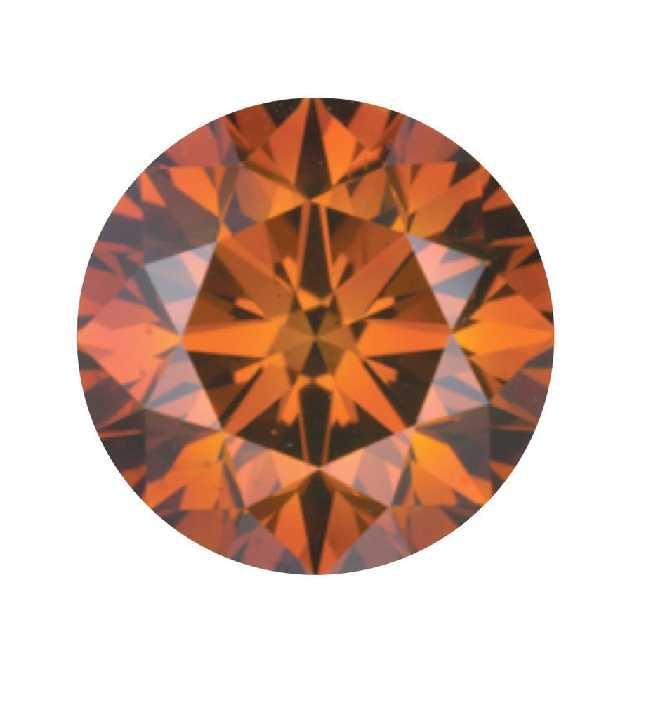 Australian Diamond Broker - Organish cognac coloured diamond