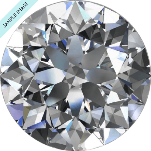 1 carat Round diamond E color SI1 clarity