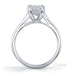Corsica round brilliant cut diamond solitaire ring