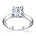 Australian Diamond Broker - Sasha round brilliant cut diamond coronet set ring