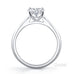 Emily round brilliant cut diamond solitaire ring