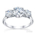 Australian Diamond Broker - Classic 3 stone round brilliant cut diamond ring
