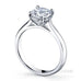 Caroline 4 claw round brilliant cut diamond solitaire ring