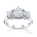 Australian Diamond Broker - Elegant 4 claw round brilliant cut diamond solitaire ring