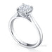 Allure 4 claw round brilliant cut diamond solitaire ring