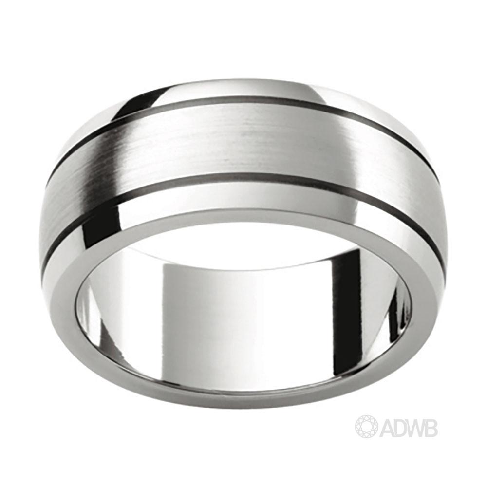 Australian Diamond Broker - 18ct White Gold Barrel design
