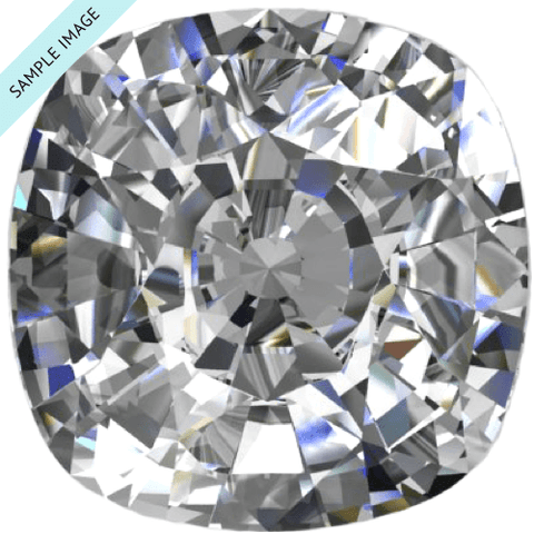 0.5 carat Cushion Modified diamond I color SI1 clarity