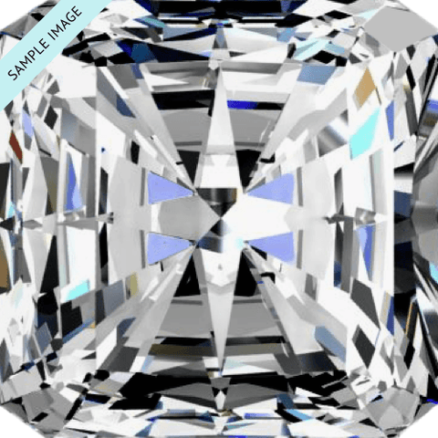 0.5 carat Radiant diamond J color SI2 clarity